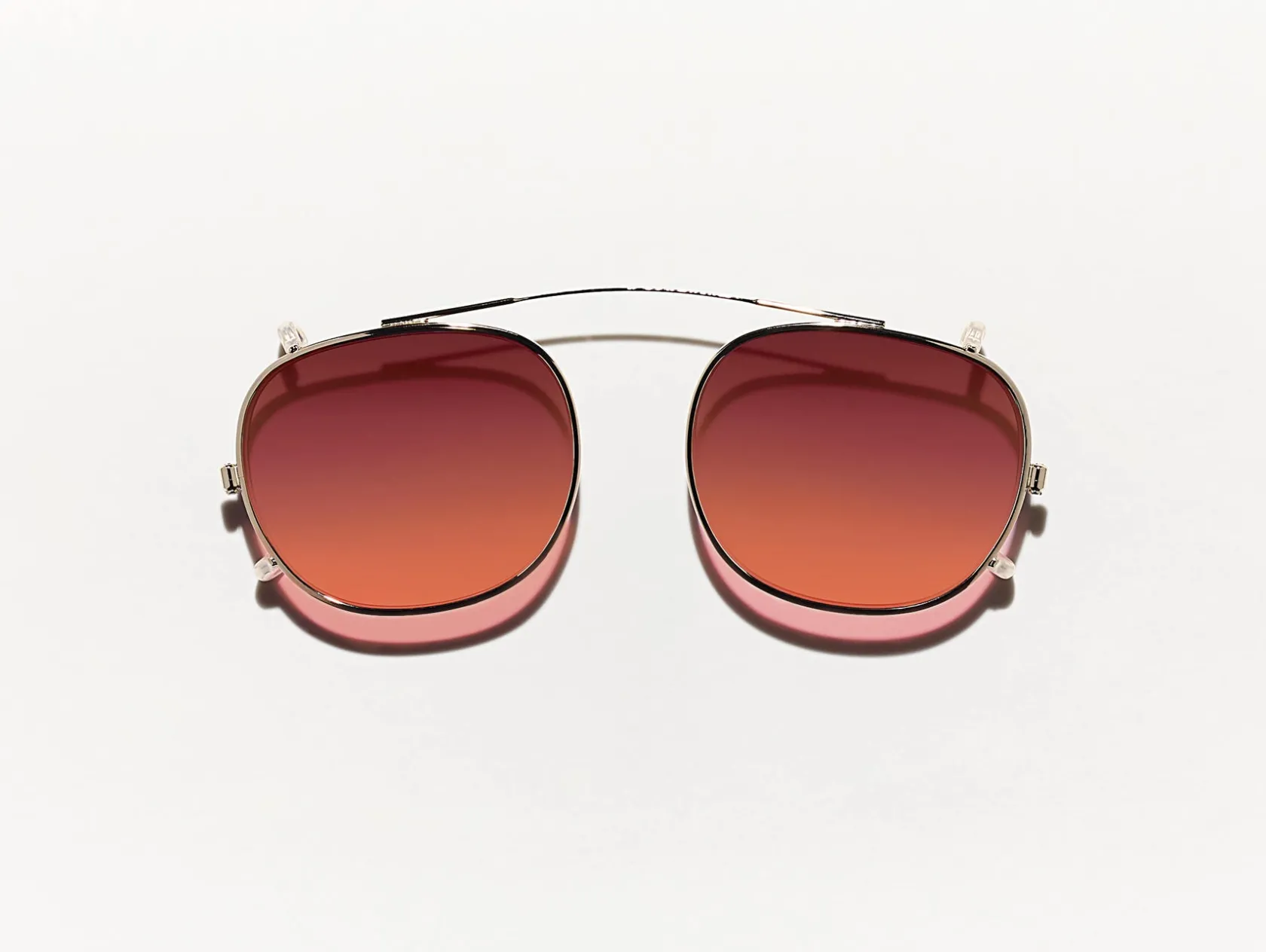 Moscot CLIPTOSH GOLD WITH CUSTOM MADE TINTS™