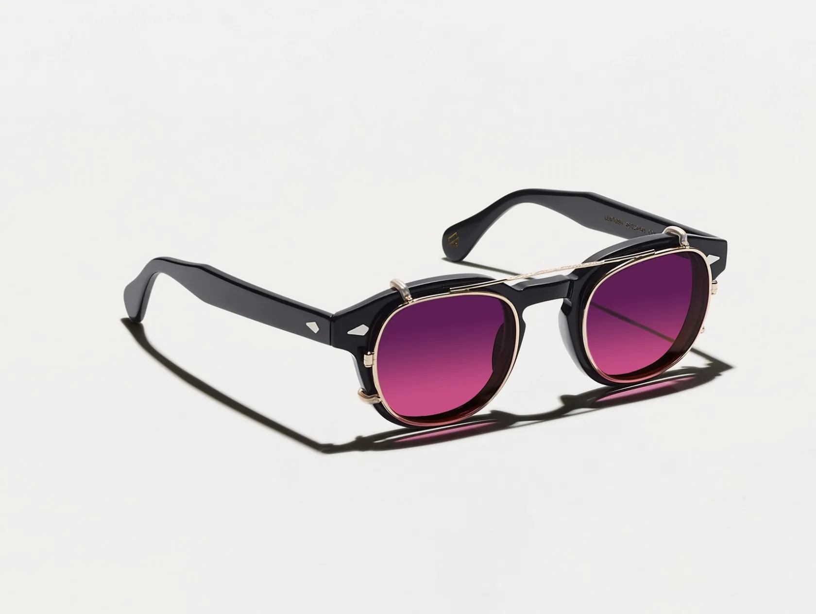 Moscot CLIPTOSH GOLD WITH CUSTOM MADE TINTS™