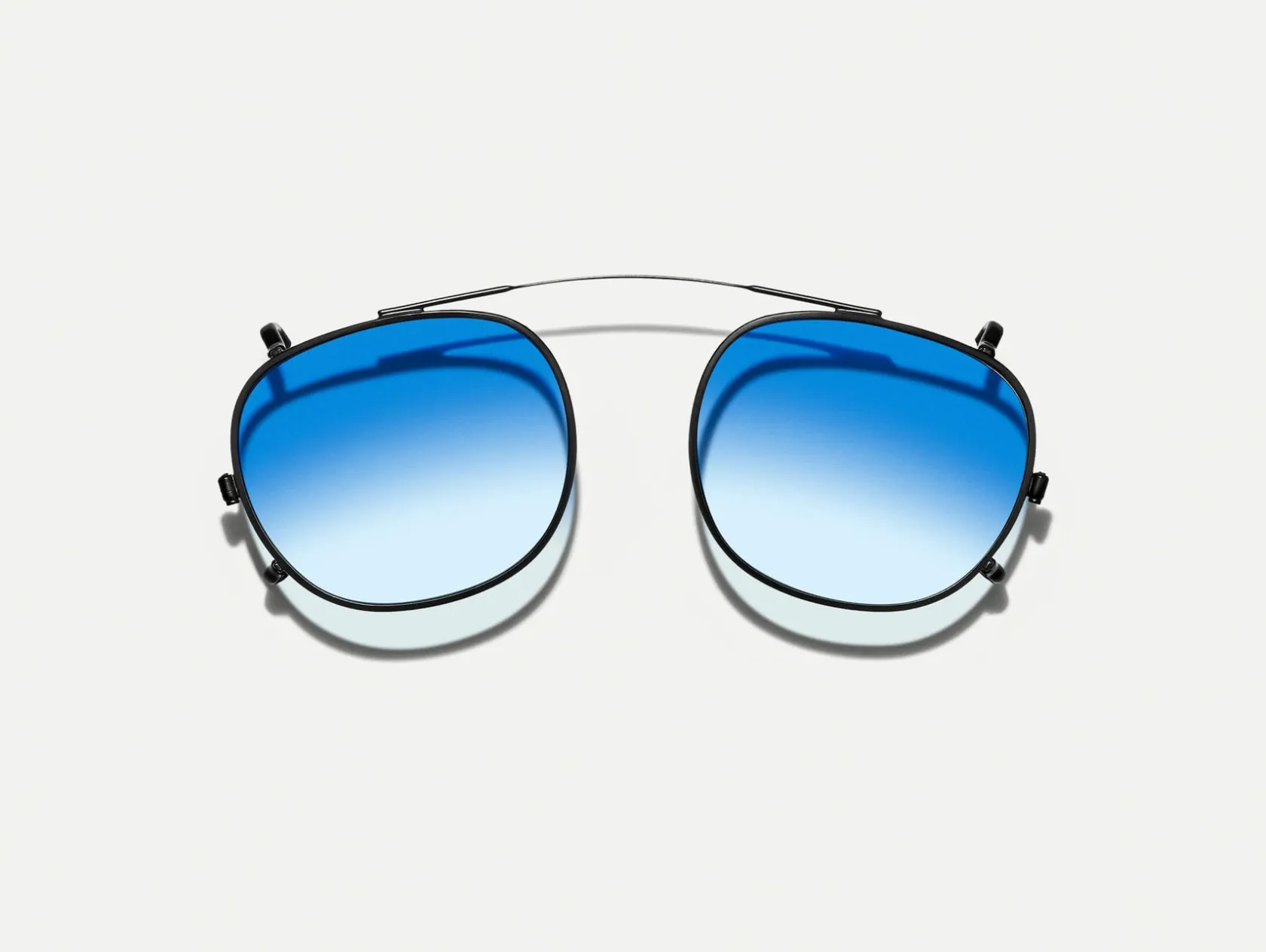 Moscot CLIPTOSH MATTE BLACK WITH CUSTOM MADE TINTS™