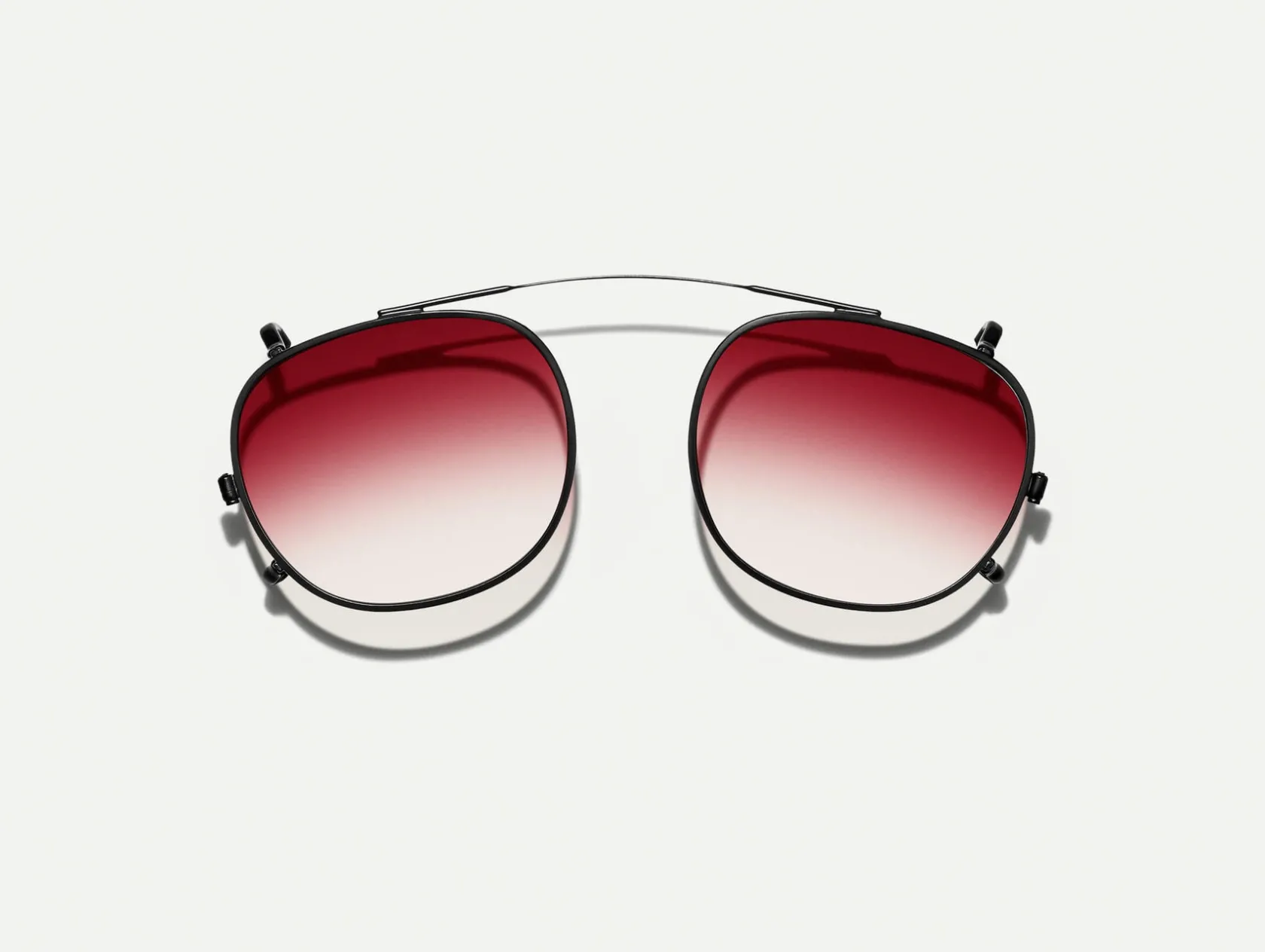 Moscot CLIPTOSH MATTE BLACK WITH CUSTOM MADE TINTS™
