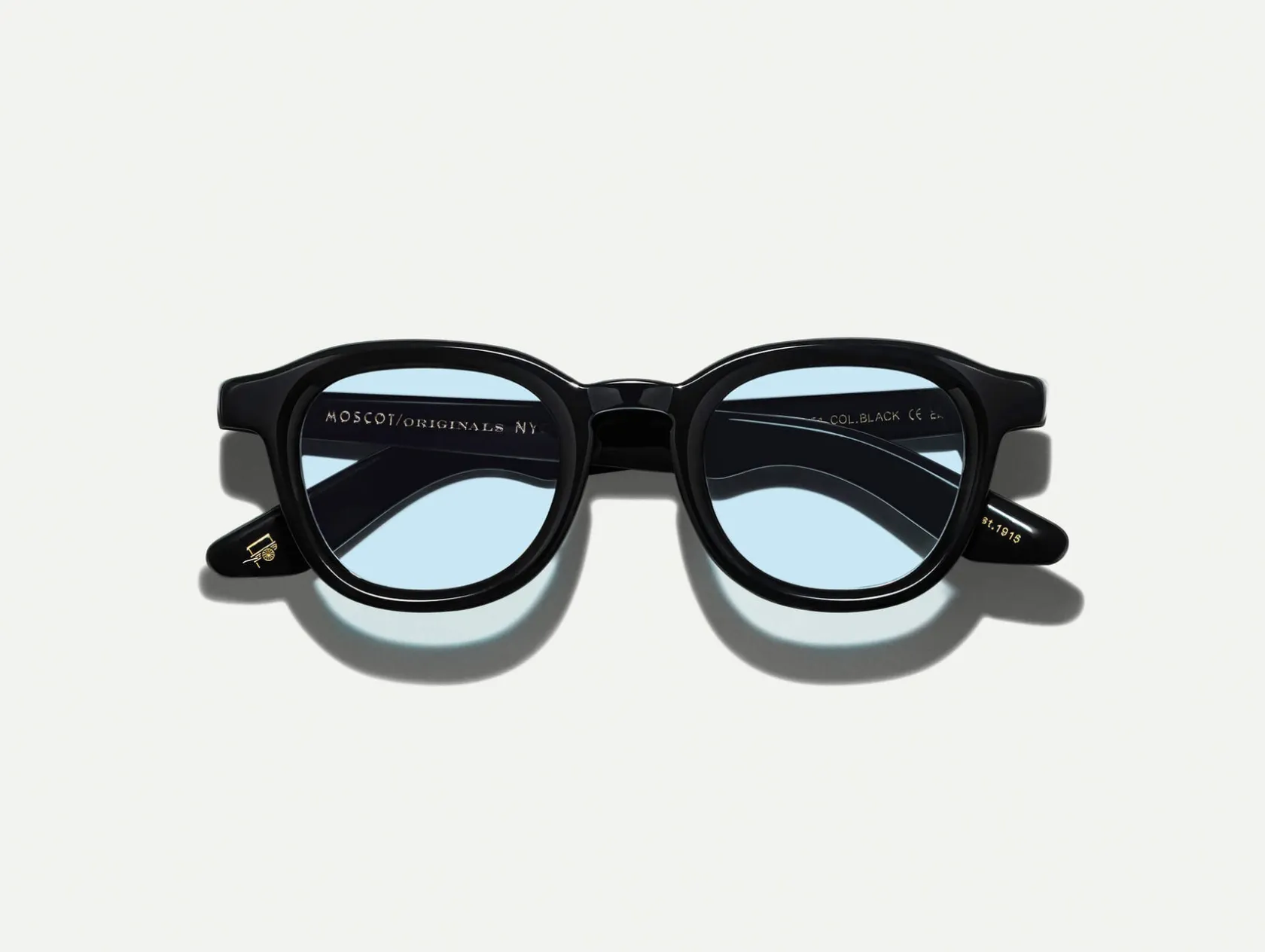 Moscot DAHVEN BLACK WITH CUSTOM MADE TINTS™