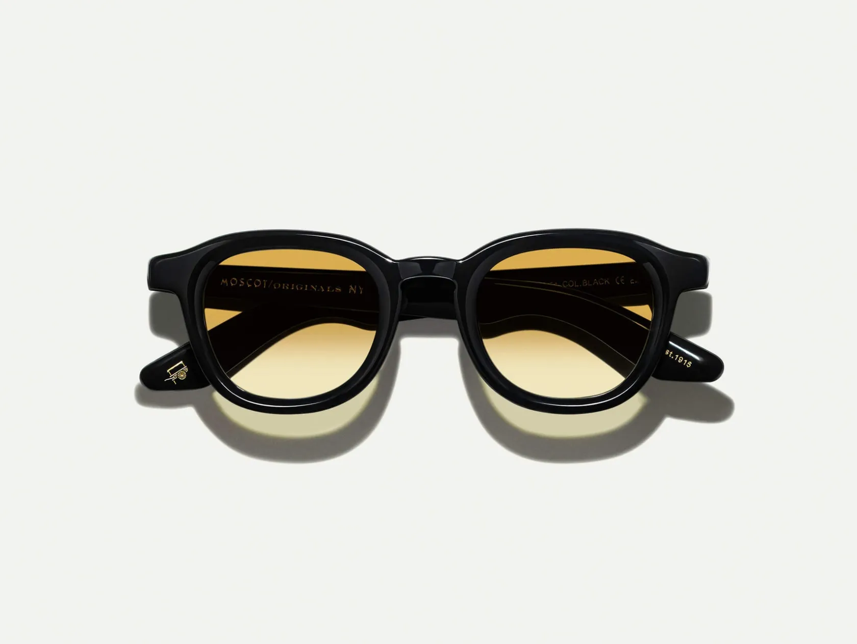 Moscot DAHVEN BLACK WITH CUSTOM MADE TINTS™