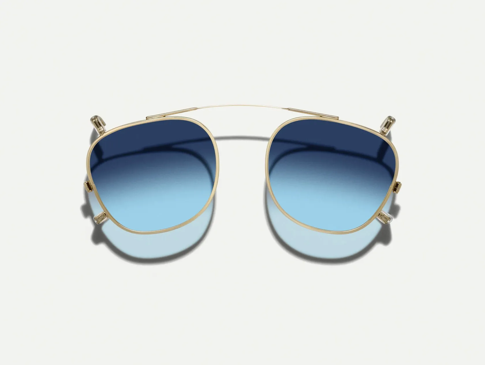 Moscot DAHVEN CLIP GOLD WITH CUSTOM MADE TINTS™
