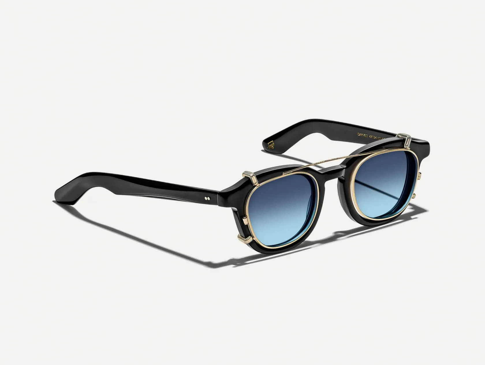 Moscot DAHVEN CLIP GOLD WITH CUSTOM MADE TINTS™