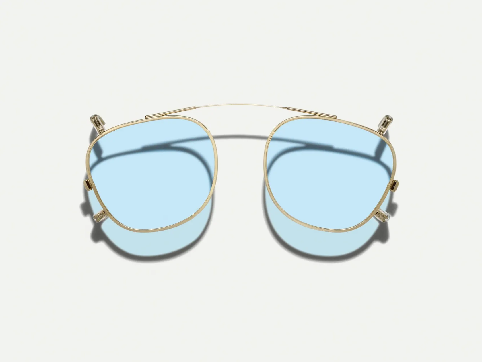 Moscot DAHVEN CLIP GOLD WITH CUSTOM MADE TINTS™