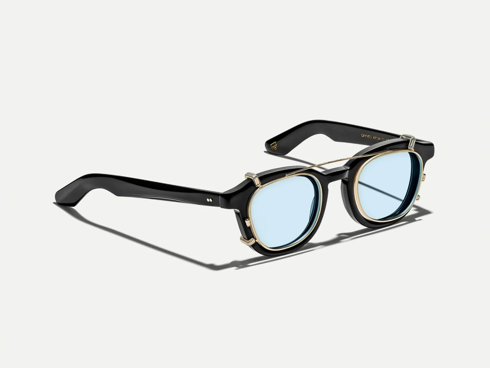 Moscot DAHVEN CLIP GOLD WITH CUSTOM MADE TINTS™