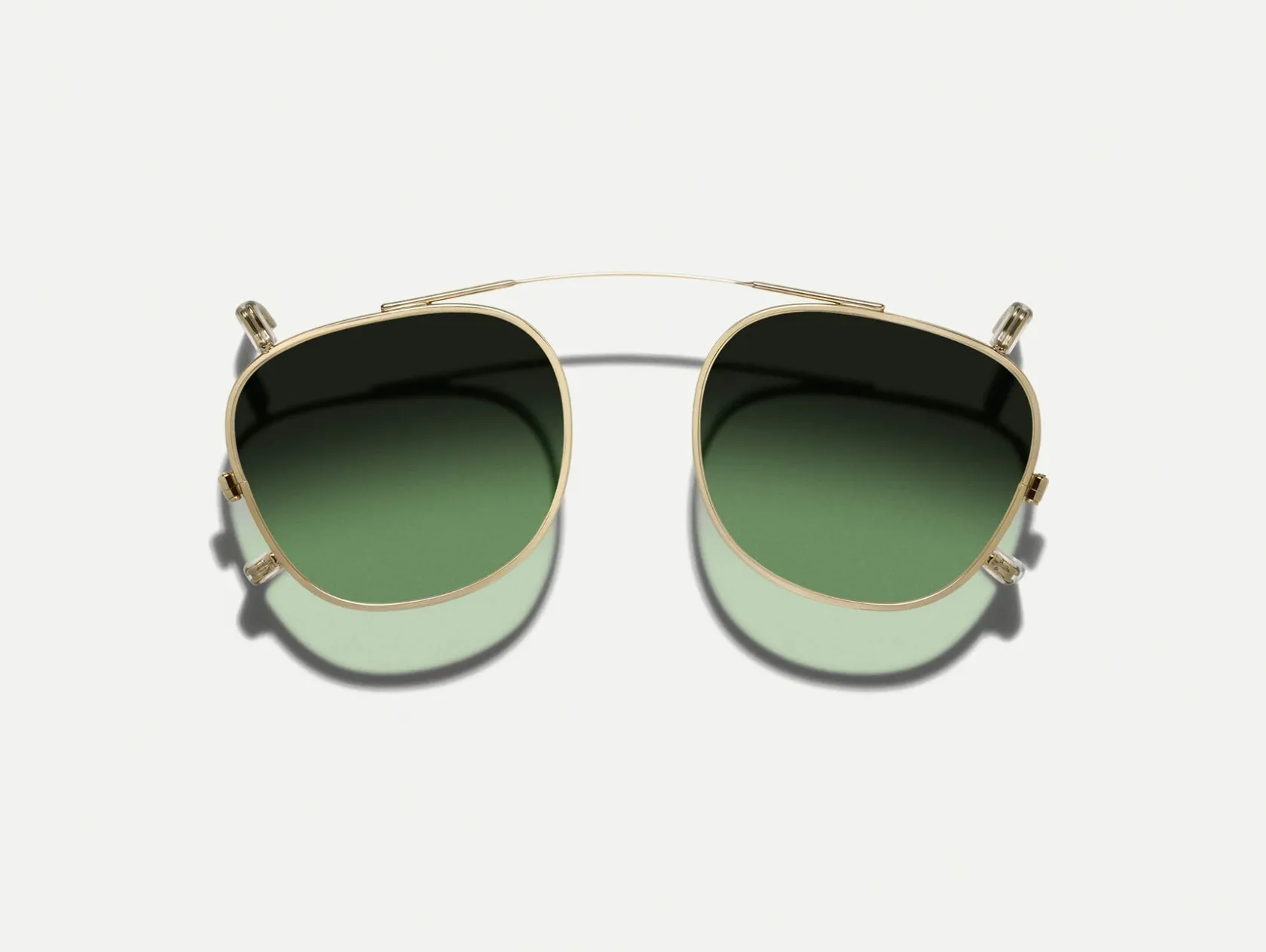Moscot DAHVEN CLIP GOLD WITH CUSTOM MADE TINTS™