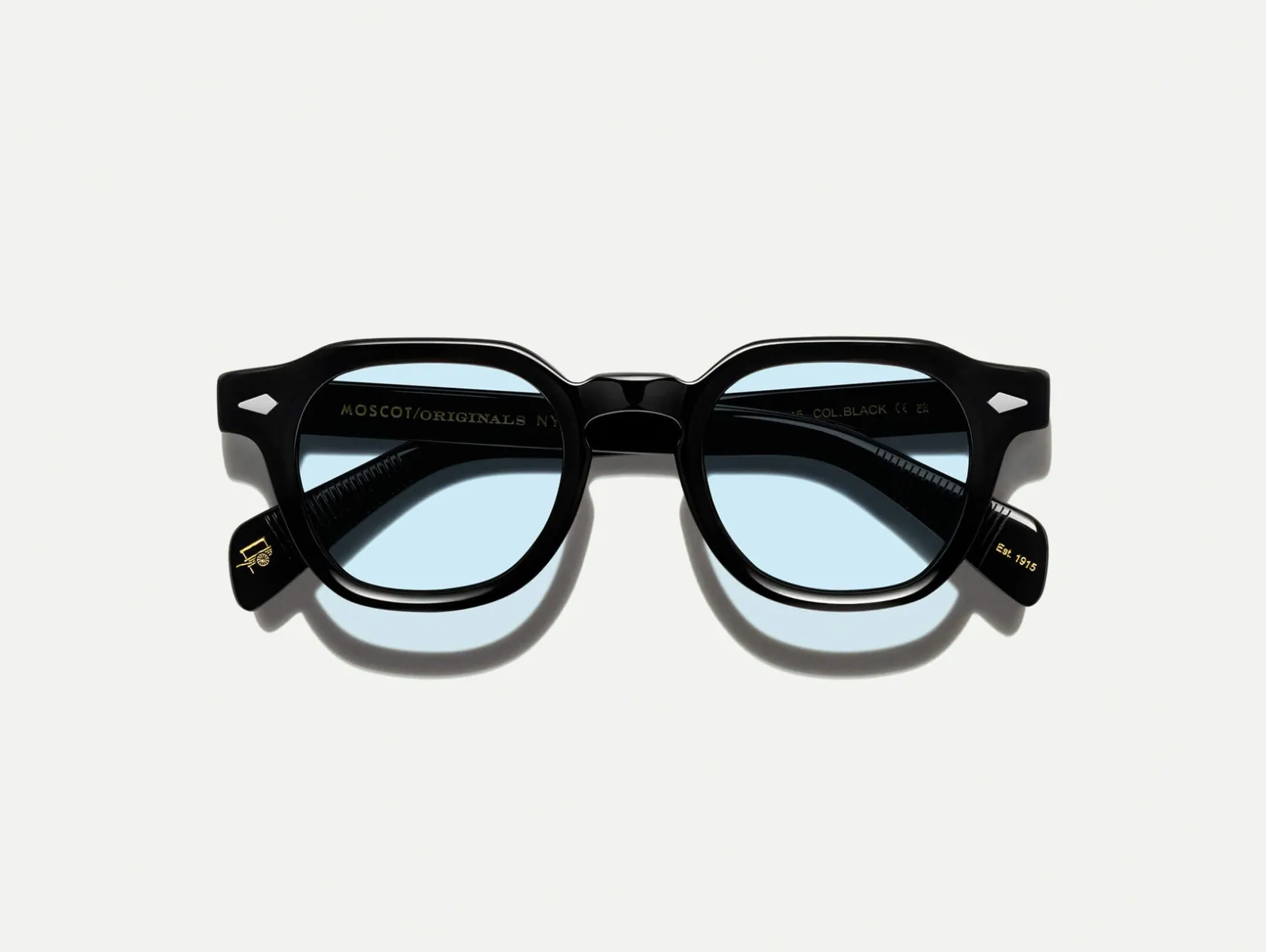 Moscot DOLT BLACK WITH CUSTOM MADE TINTS™