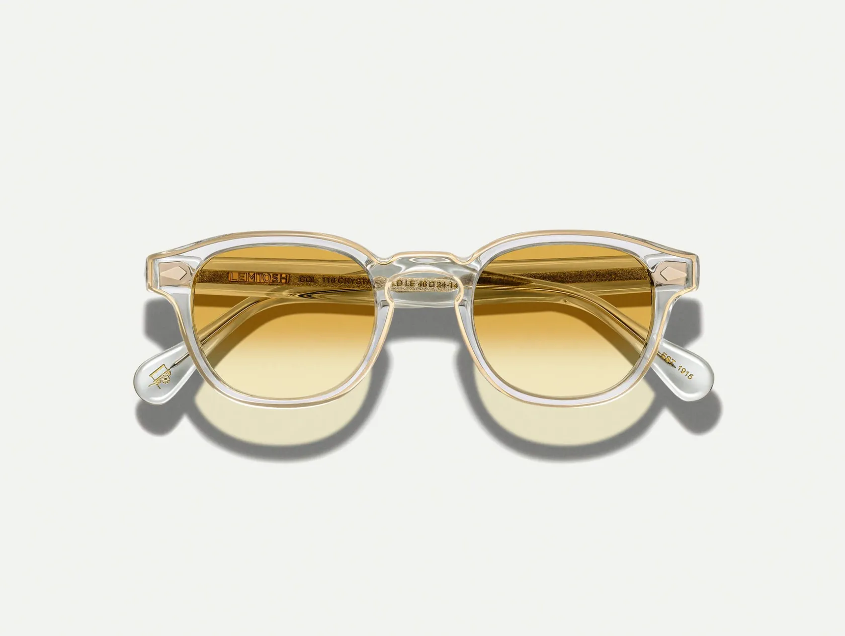 Moscot LEMTOSH 110 CRYSTAL/GOLD SUN