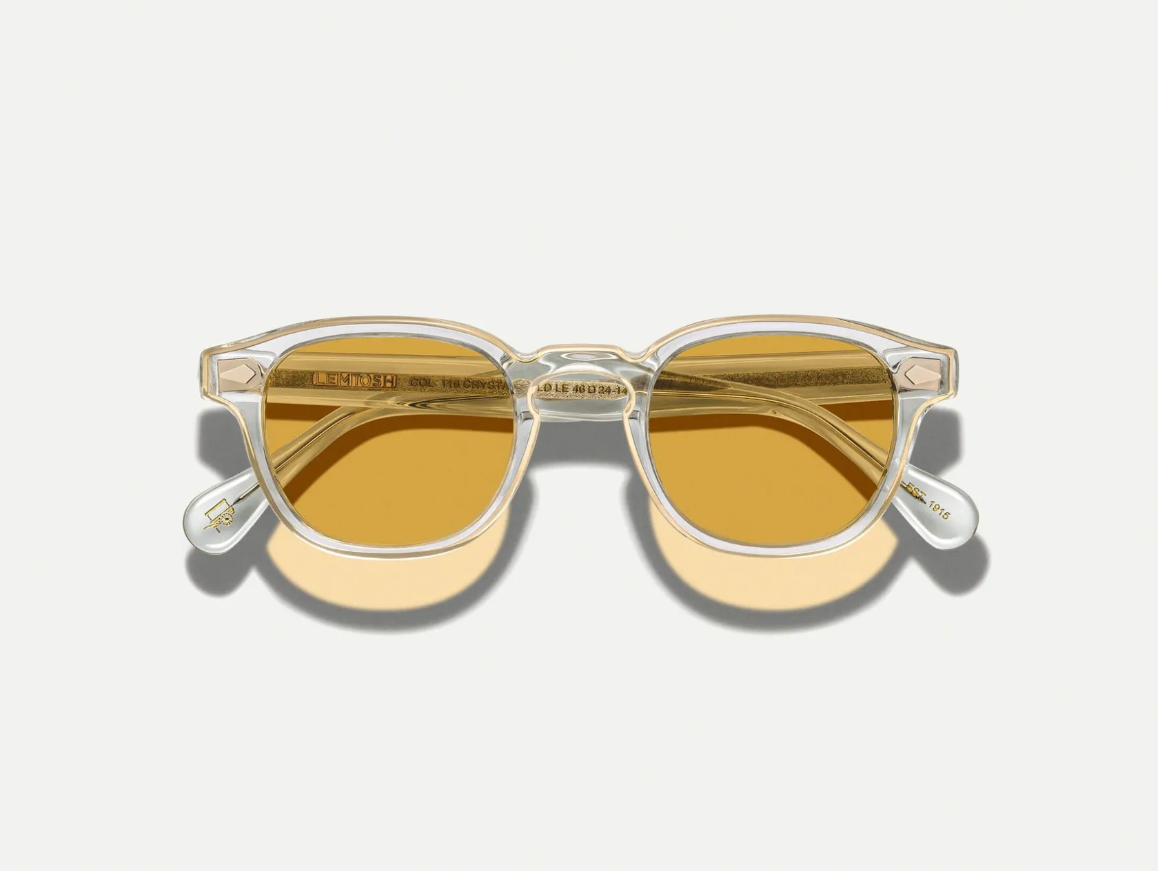 Moscot LEMTOSH 110 CRYSTAL/GOLD SUN