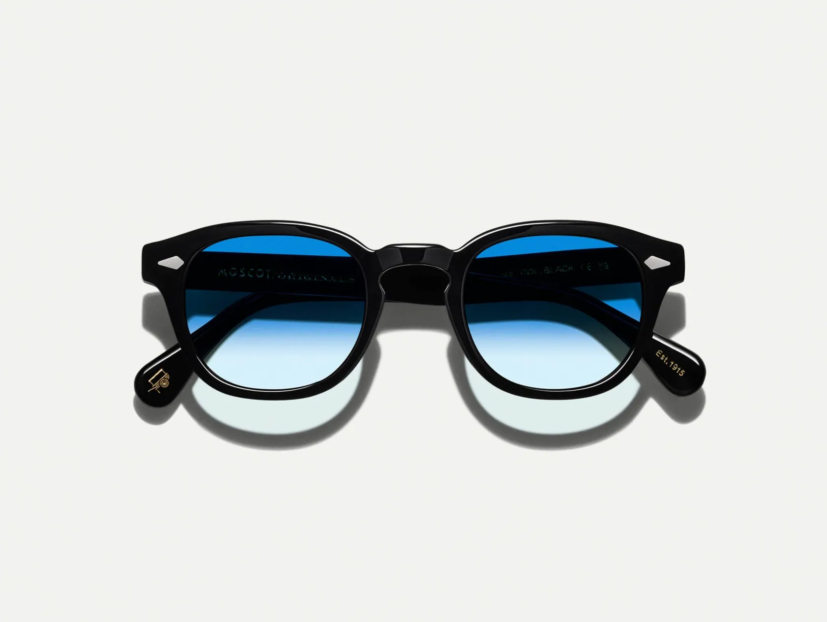 Moscot LEMTOSH BLACK WITH CUSTOM MADE TINTS™