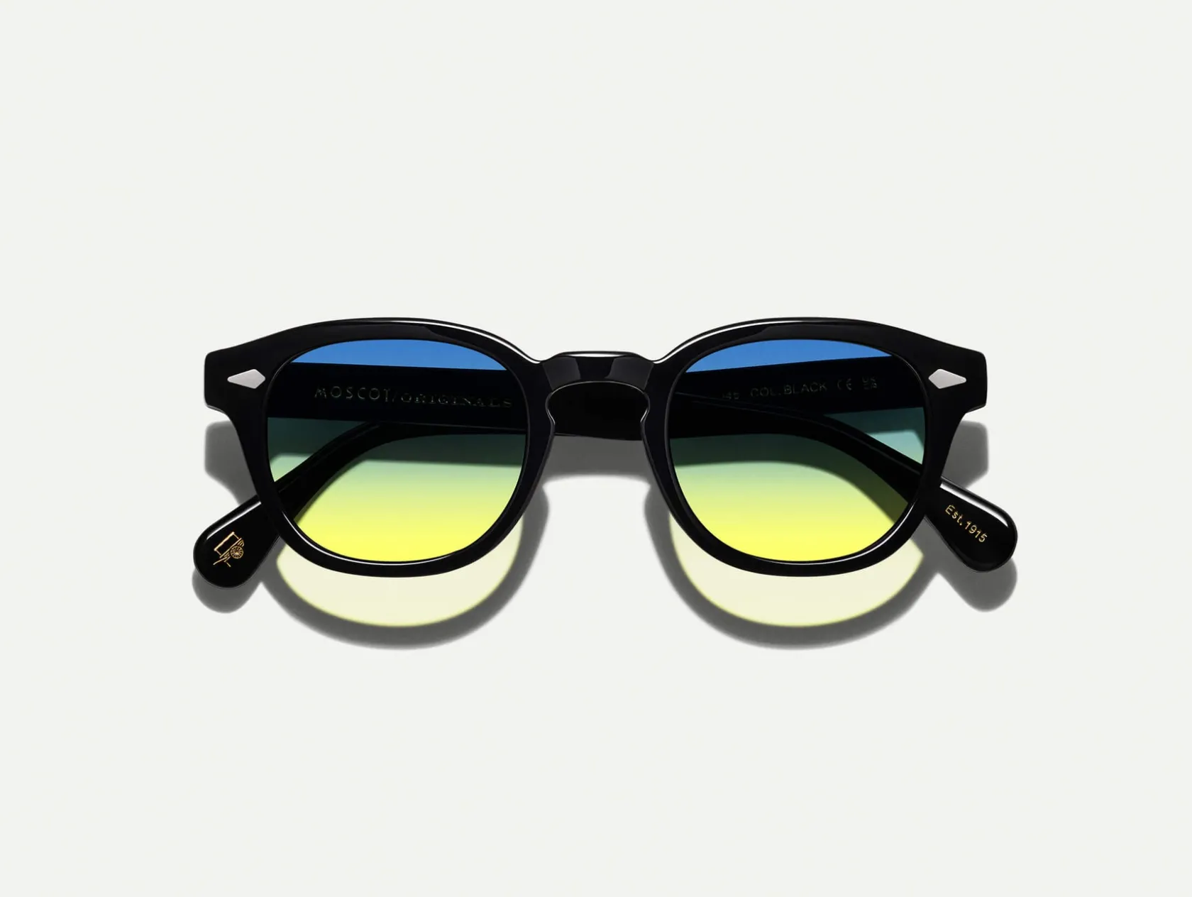 Moscot LEMTOSH BLACK WITH CUSTOM MADE TINTS™
