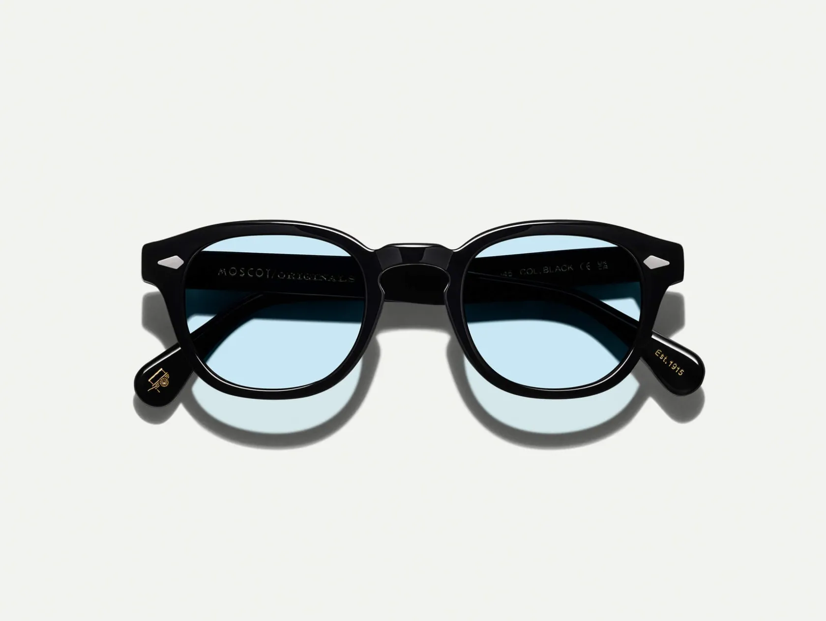 Moscot LEMTOSH BLACK WITH CUSTOM MADE TINTS™