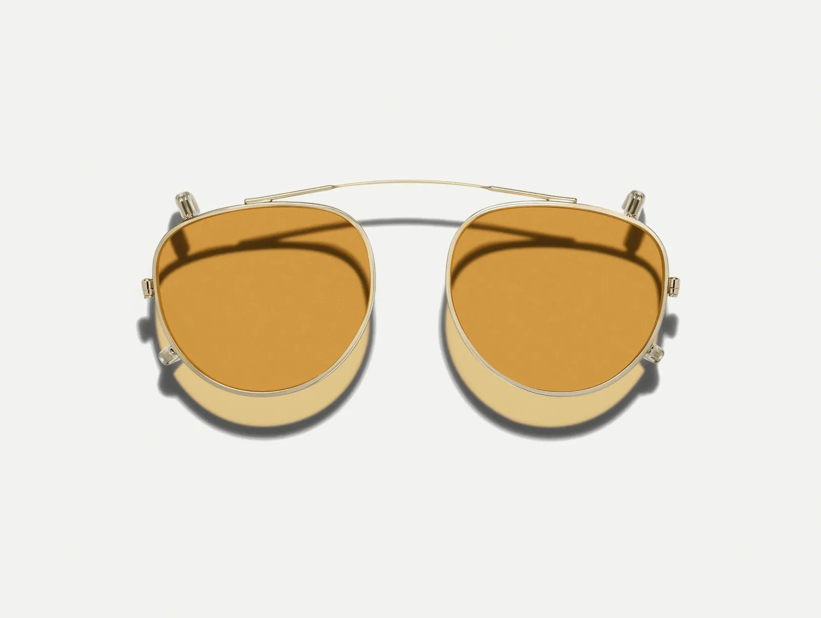 Moscot MAYDELA CLIP GOLD WITH CUSTOM MADE TINTS™