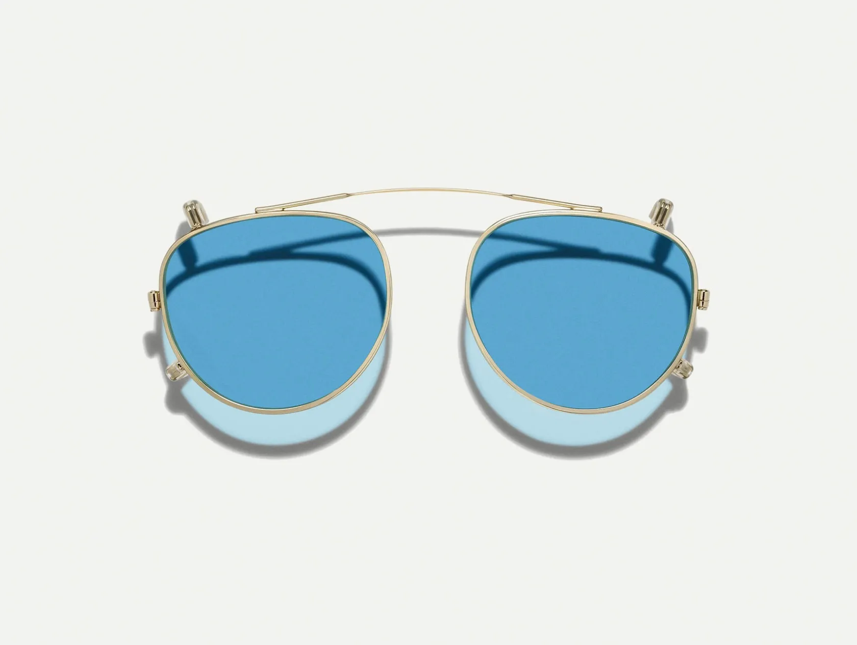 Moscot MAYDELA CLIP GOLD WITH CUSTOM MADE TINTS™
