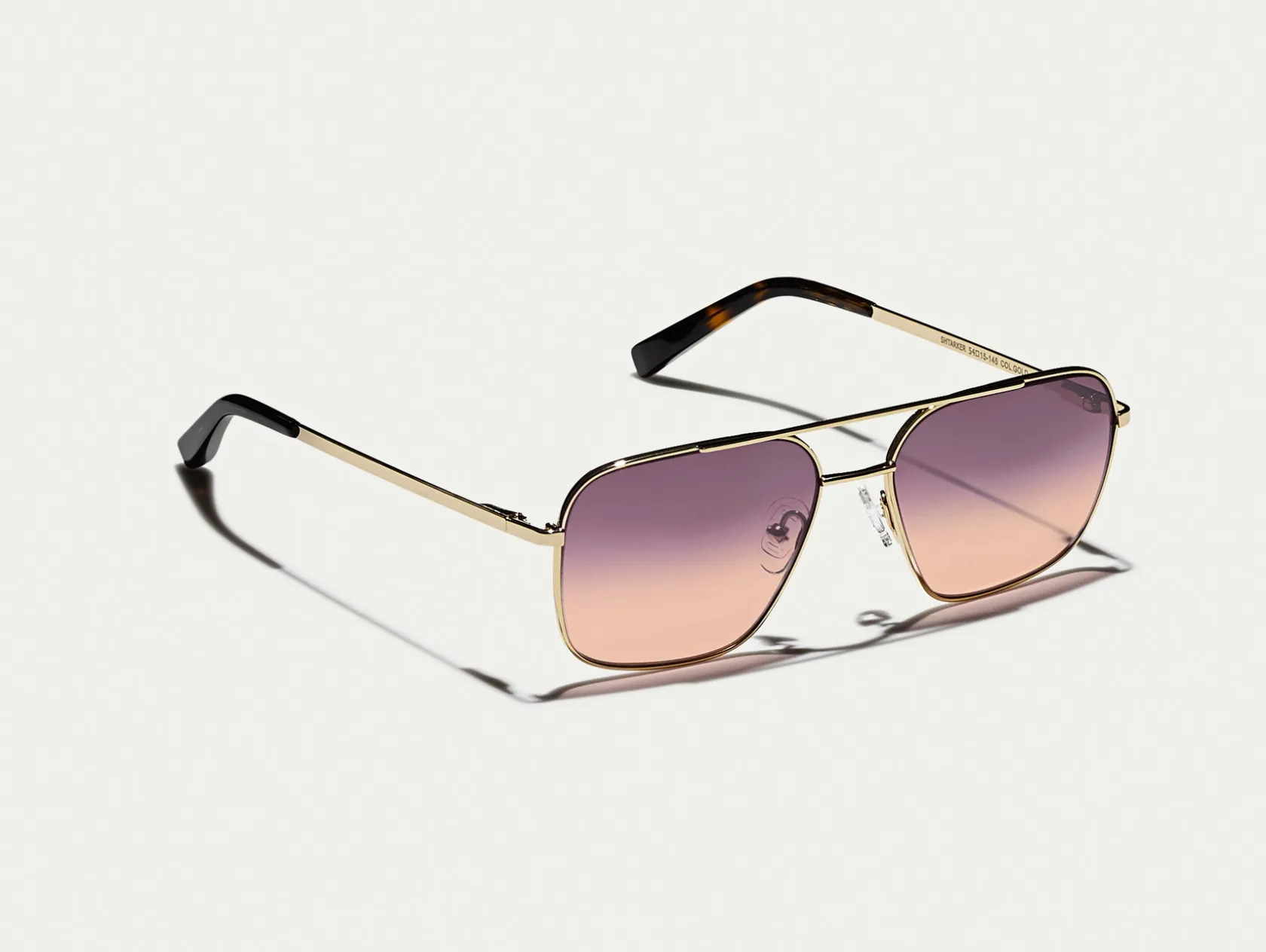 Moscot SHTARKER GOLD WITH CUSTOM MADE TINTS™