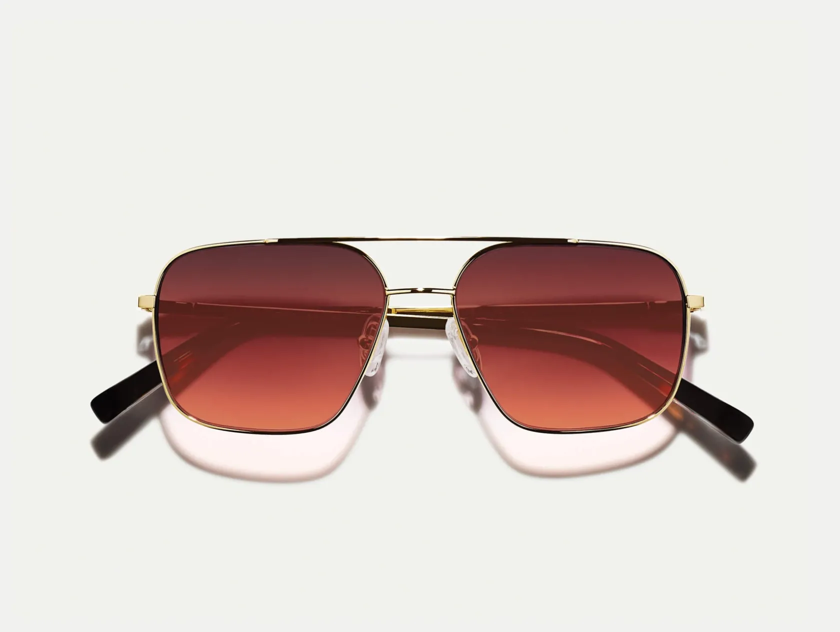 Moscot SHTARKER GOLD WITH CUSTOM MADE TINTS™