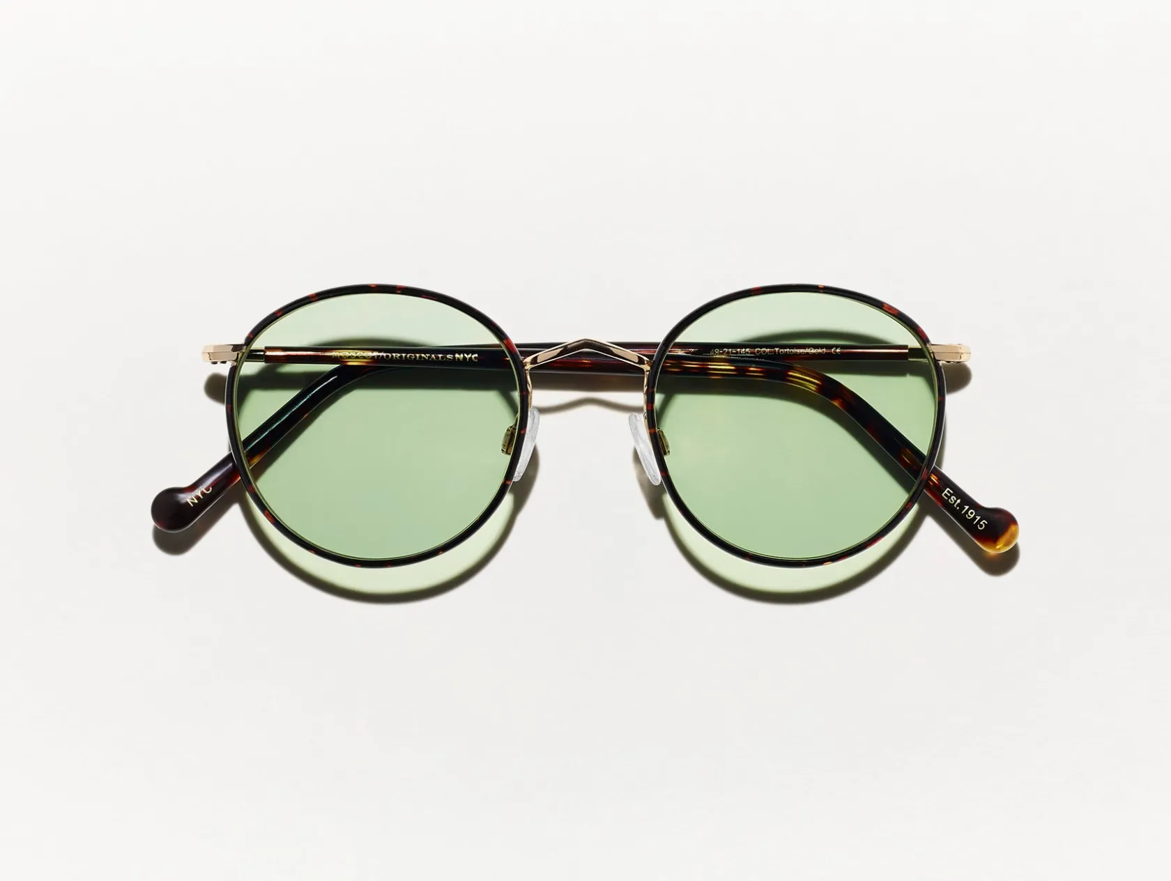 Moscot ZEV TORTOISE WITH CUSTOM MADE TINTS™